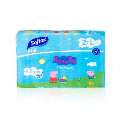 SOFTEX BABY DIAPERS PEPPA PIG – Intertrade Hellas